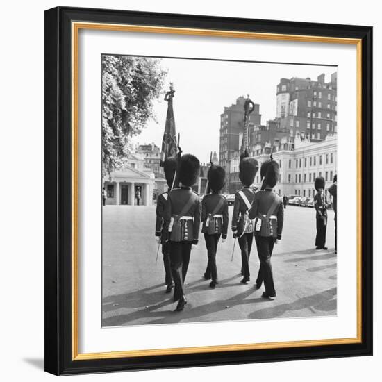 The Coldstream Guards 1959-Montie Fresco-Framed Photographic Print