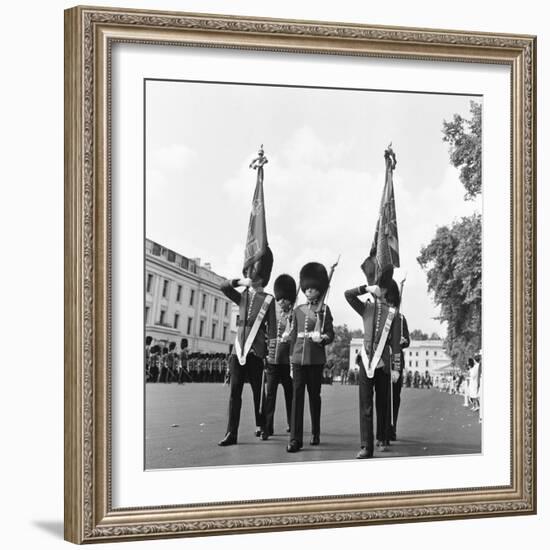 The Coldstream Guards 1959-Montie Fresco-Framed Photographic Print