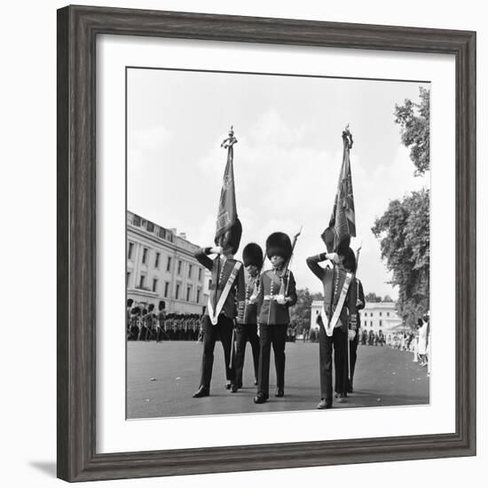 The Coldstream Guards 1959-Montie Fresco-Framed Photographic Print