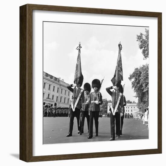 The Coldstream Guards 1959-Montie Fresco-Framed Photographic Print