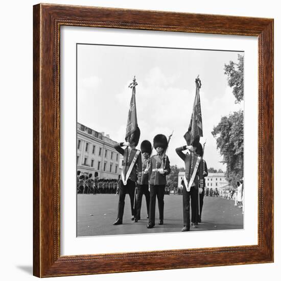 The Coldstream Guards 1959-Montie Fresco-Framed Photographic Print