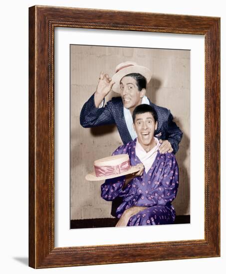 THE COLGATE COMEDY HOUR, from top: Dean Martin, Jerry Lewis, (1955), 1950-55-null-Framed Photo