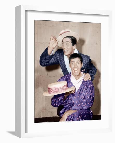 THE COLGATE COMEDY HOUR, from top: Dean Martin, Jerry Lewis, (1955), 1950-55-null-Framed Photo