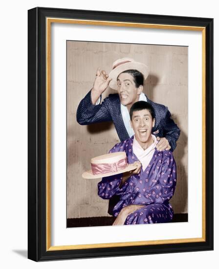 THE COLGATE COMEDY HOUR, from top: Dean Martin, Jerry Lewis, (1955), 1950-55-null-Framed Photo