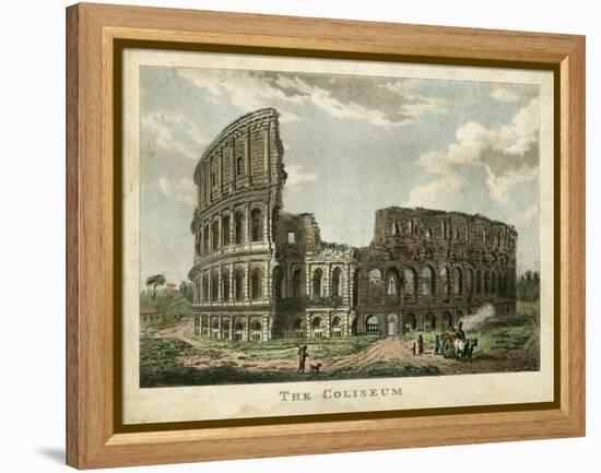 The Coliseum-Merigot-Framed Stretched Canvas