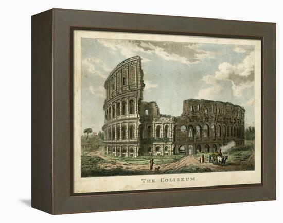 The Coliseum-Merigot-Framed Stretched Canvas