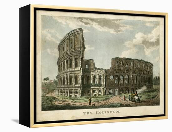 The Coliseum-Merigot-Framed Stretched Canvas