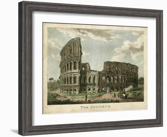 The Coliseum-Merigot-Framed Art Print