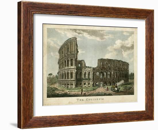 The Coliseum-Merigot-Framed Art Print