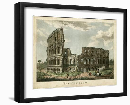 The Coliseum-Merigot-Framed Art Print