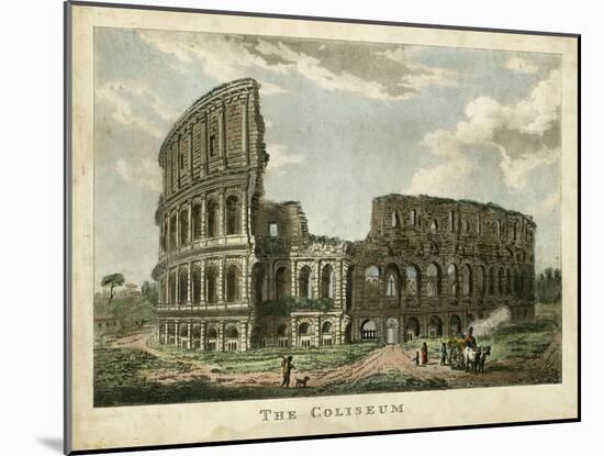 The Coliseum-Merigot-Mounted Art Print