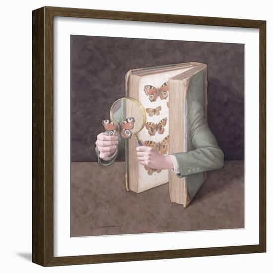 The Collector, 2005-Jonathan Wolstenholme-Framed Giclee Print