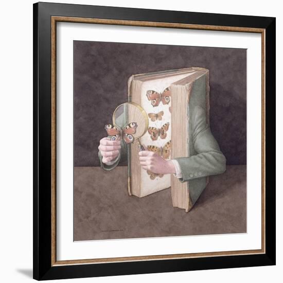 The Collector, 2005-Jonathan Wolstenholme-Framed Giclee Print