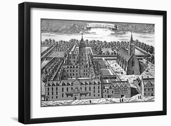 The College of Glasgow, from 'Theatrum Scotiae', 1693-John Slezer-Framed Giclee Print