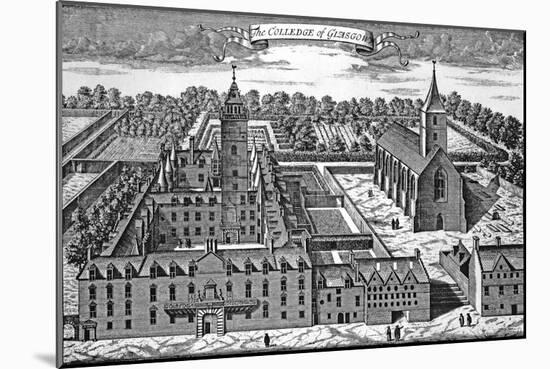 The College of Glasgow, from 'Theatrum Scotiae', 1693-John Slezer-Mounted Giclee Print