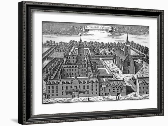 The College of Glasgow, from 'Theatrum Scotiae', 1693-John Slezer-Framed Giclee Print