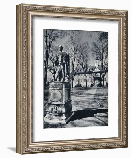 'The College of William and Mary', c1938-Unknown-Framed Photographic Print