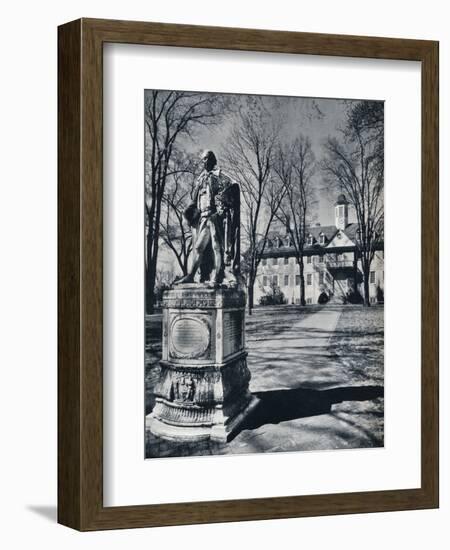 'The College of William and Mary', c1938-Unknown-Framed Photographic Print