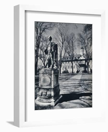 'The College of William and Mary', c1938-Unknown-Framed Photographic Print