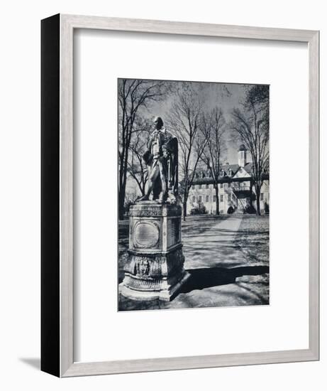 'The College of William and Mary', c1938-Unknown-Framed Photographic Print