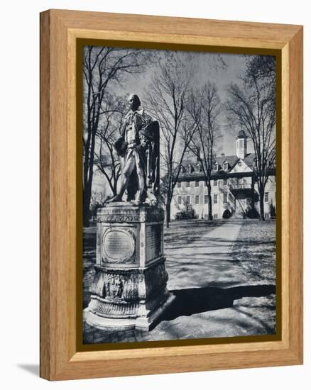 'The College of William and Mary', c1938-Unknown-Framed Premier Image Canvas