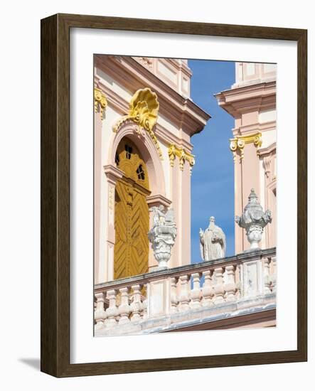 The collegiate church. Gottweig Abbey, Wachau, Lower Austria.-Martin Zwick-Framed Photographic Print