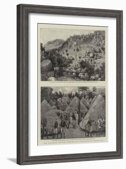 The Collision Between English and Portuguese in Manicaland-null-Framed Giclee Print