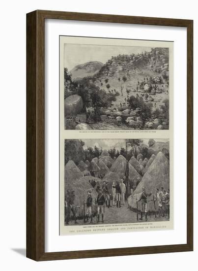 The Collision Between English and Portuguese in Manicaland-null-Framed Giclee Print