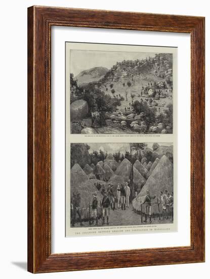 The Collision Between English and Portuguese in Manicaland-null-Framed Giclee Print