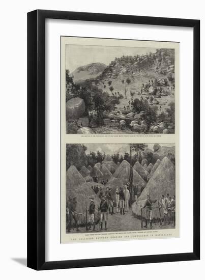 The Collision Between English and Portuguese in Manicaland-null-Framed Giclee Print