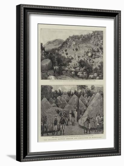 The Collision Between English and Portuguese in Manicaland-null-Framed Giclee Print