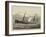 The Collision Off Dover, Sinking of the Strathclyde-Joseph Nash-Framed Giclee Print