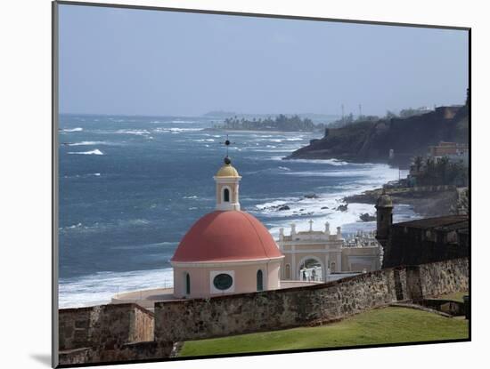 The Colonial Town, San Juan, Puerto Rico, West Indies, Caribbean, USA, Central America-Angelo Cavalli-Mounted Photographic Print