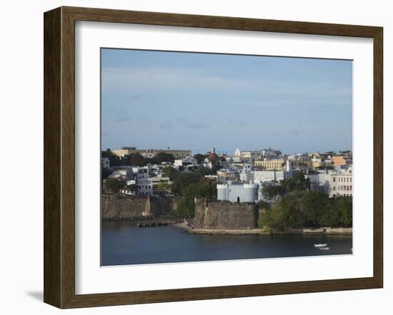 The Colonial Town, San Juan, Puerto Rico, West Indies, Caribbean, USA, Central America-Angelo Cavalli-Framed Photographic Print