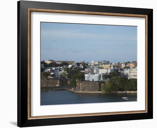 The Colonial Town, San Juan, Puerto Rico, West Indies, Caribbean, USA, Central America-Angelo Cavalli-Framed Photographic Print