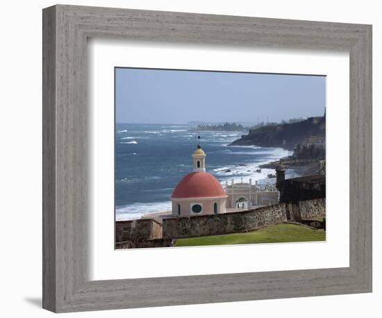 The Colonial Town, San Juan, Puerto Rico, West Indies, Caribbean, USA, Central America-Angelo Cavalli-Framed Photographic Print