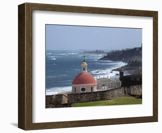 The Colonial Town, San Juan, Puerto Rico, West Indies, Caribbean, USA, Central America-Angelo Cavalli-Framed Photographic Print