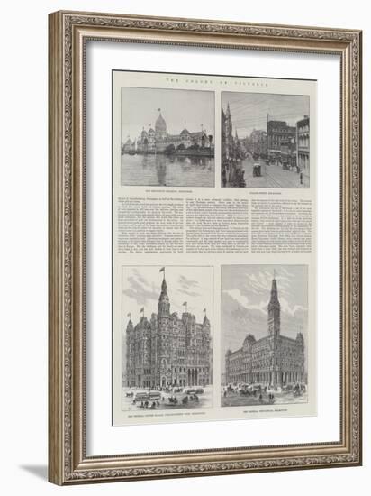 The Colony of Victoria-Frank Watkins-Framed Giclee Print