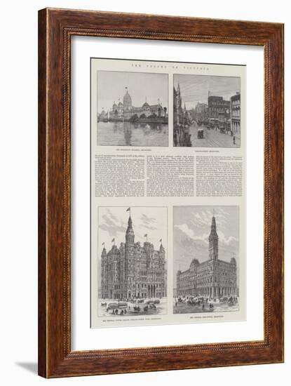 The Colony of Victoria-Frank Watkins-Framed Giclee Print