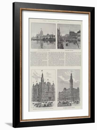 The Colony of Victoria-Frank Watkins-Framed Giclee Print