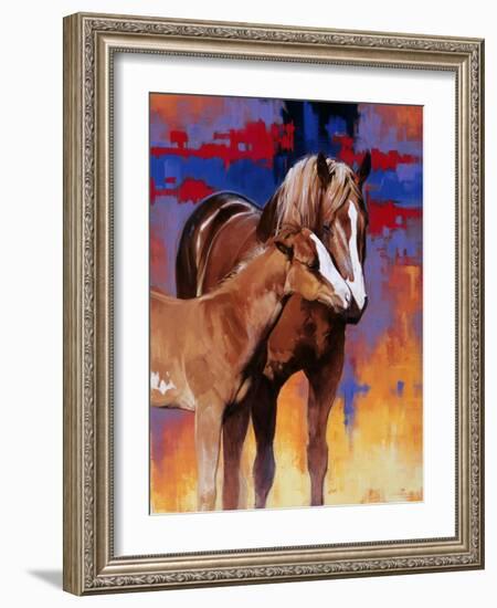 The Color of Love-Julie Chapman-Framed Art Print