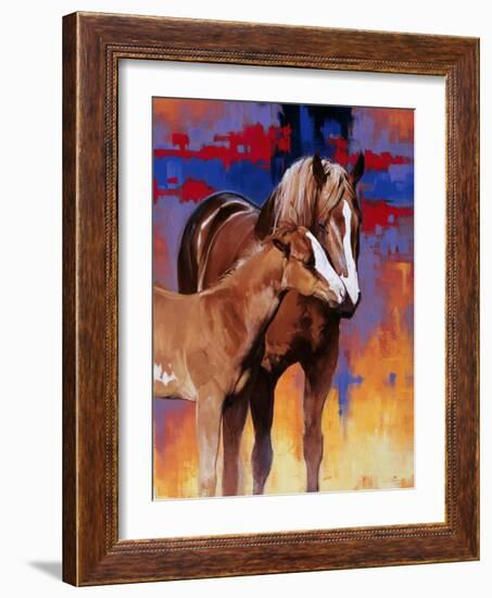 The Color of Love-Julie Chapman-Framed Art Print