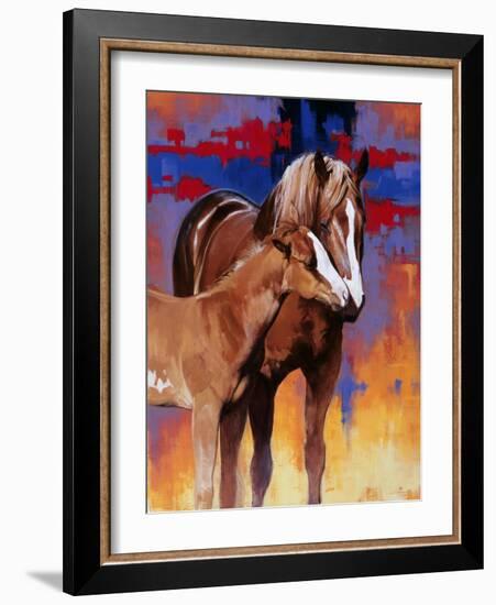 The Color of Love-Julie Chapman-Framed Art Print