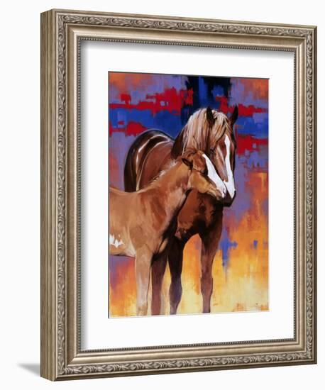 The Color of Love-Julie Chapman-Framed Art Print