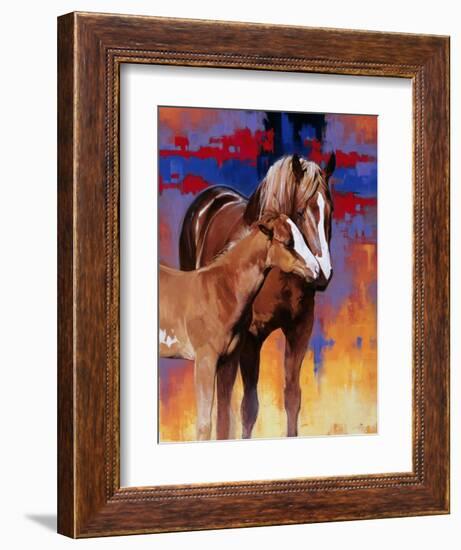 The Color of Love-Julie Chapman-Framed Art Print