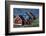 The Colorful Cottages of the Town Narsaq, Greenland-David Noyes-Framed Photographic Print