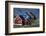 The Colorful Cottages of the Town Narsaq, Greenland-David Noyes-Framed Photographic Print