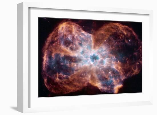 The Colorful Demise of a Sun-like Star Space Photo-null-Framed Art Print