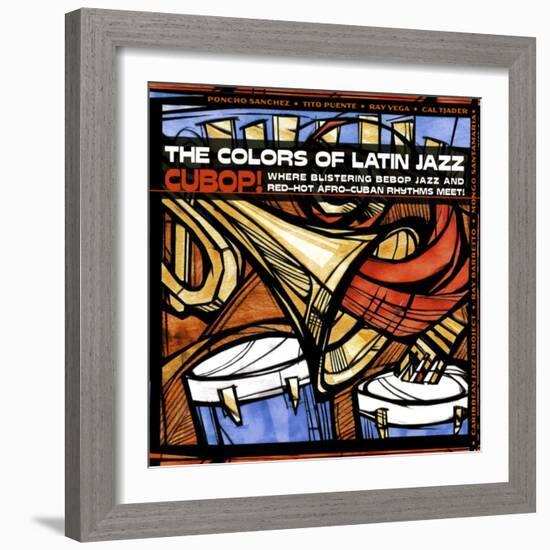 The Colors of Latin Jazz Cubop!-null-Framed Art Print