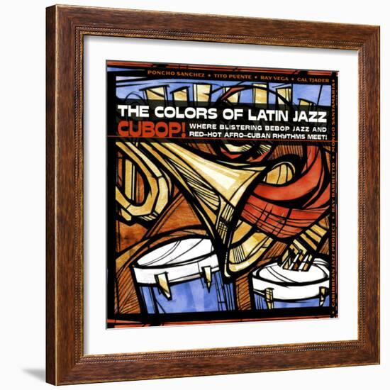 The Colors of Latin Jazz Cubop!-null-Framed Art Print